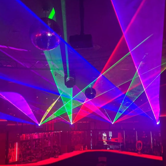 10W RGB Full color laser light