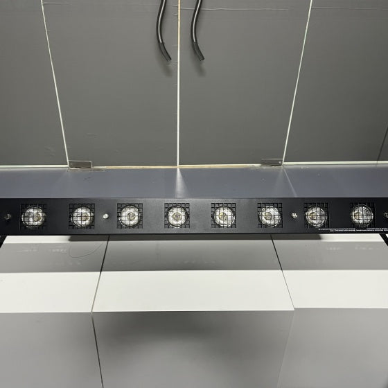 Showtec 10x50W Sun strip Blinder Aluminum Body Audience Strip Light Flash