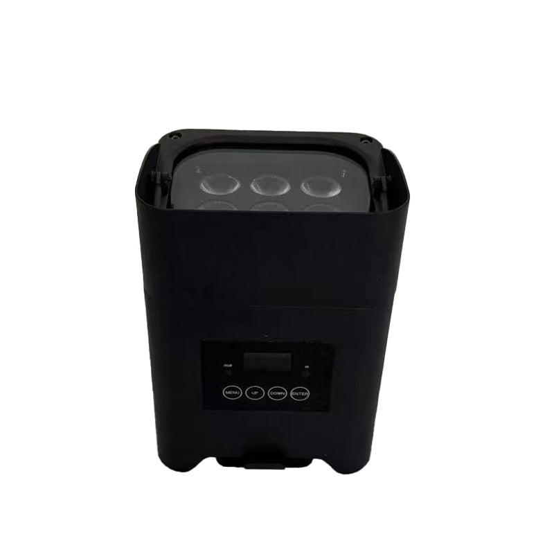 9x18w RGBWAUV 6in1 Led wifi Battery Up Par Light