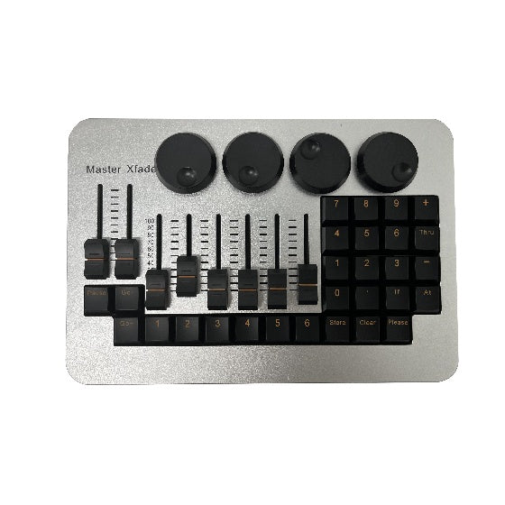 DMX Mini MA2 Command Wing Stage Lighting Controller, Lightweight, Convenient and Easy to Carry