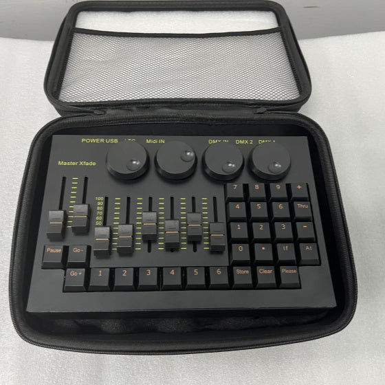 DMX Mini MA2 Command Wing Stage Lighting Controller, Lightweight, Convenient and Easy to Carry