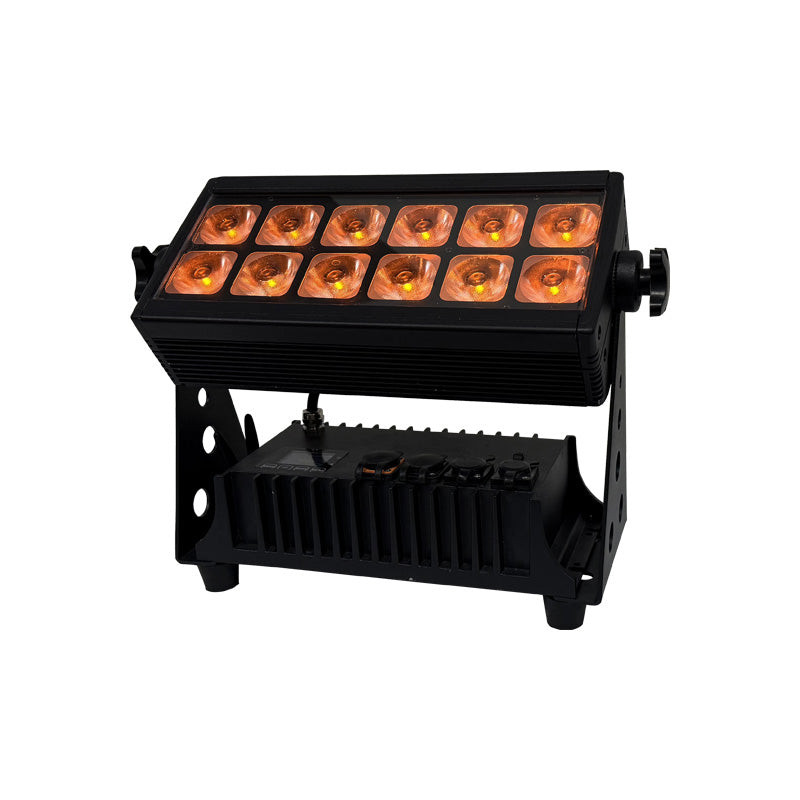 12x20w RGBWA+UV 6IN1 LED Wireless Battery flood light IP65