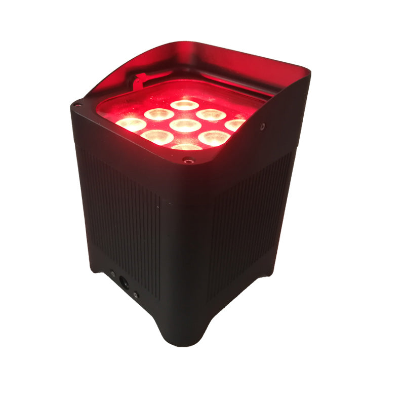 9x18w RGBWAUV 6in1 Led wifi Battery Up Par Light
