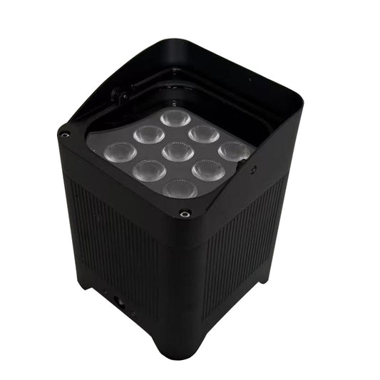 9x18w RGBWAUV 6in1 Led wifi Battery Up Par Light