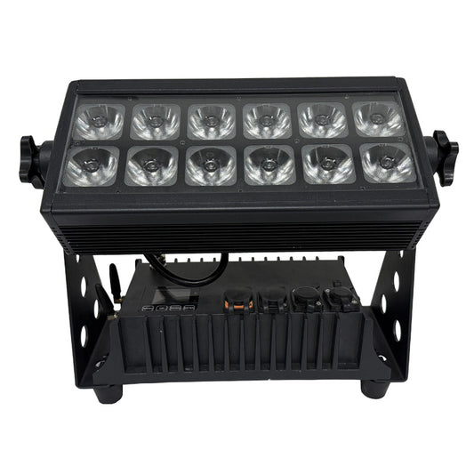 12x20w RGBWA+UV 6IN1 LED Wireless Battery flood light IP65