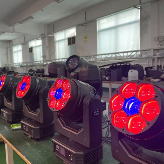 MiNi 7x40w LED moving head wash light