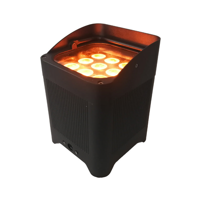 9x18w RGBWAUV 6in1 Led wifi Battery Up Par Light