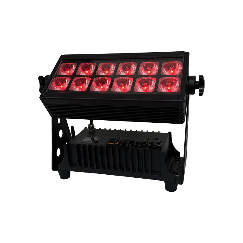 12x20w RGBWA+UV 6IN1 LED Wireless Battery flood light IP65